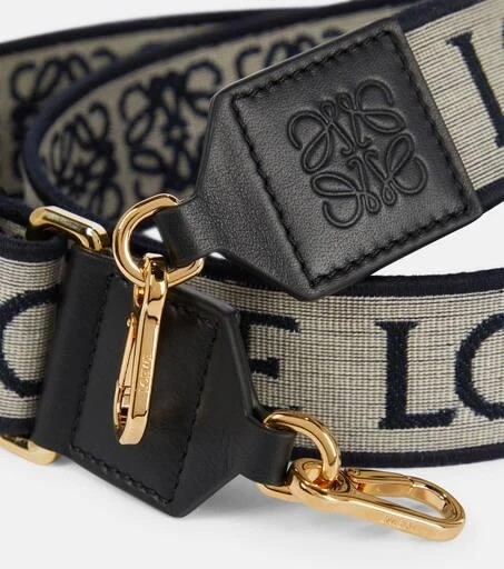 商品Loewe|Anagram leather-trimmed bag strap,价格¥5158,第3张图片详细描述