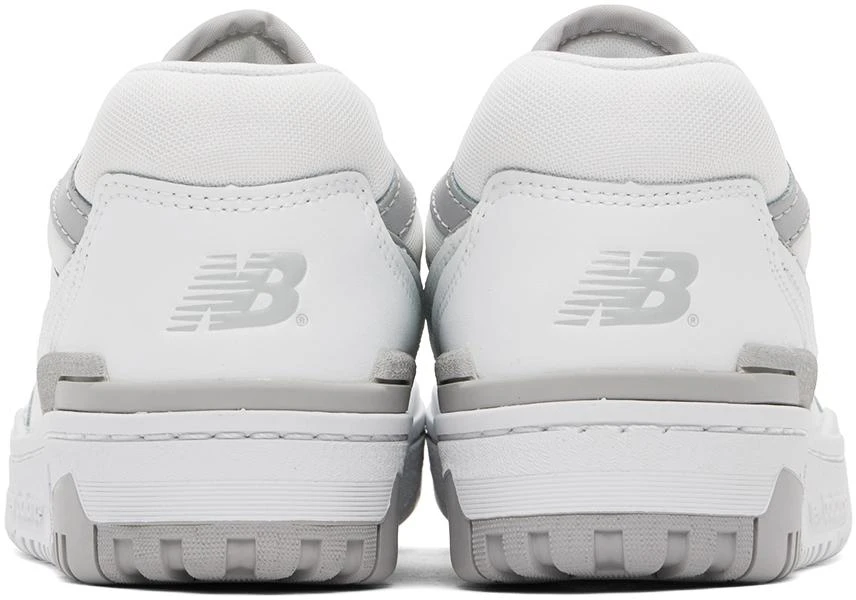 商品New Balance|White & Gray 550 Sneakers,价格¥641,第2张图片详细描述