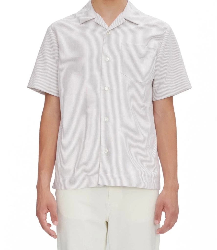商品A.P.C.|Lloyd Logo pocket short-sleeve shirt,价格¥988,第4张图片详细描述