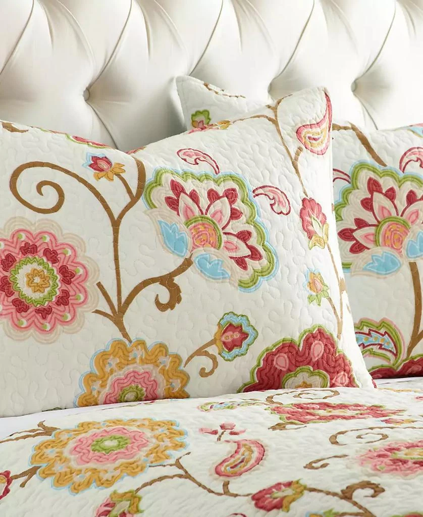 商品Levtex|Ashbury Spring Jacobean Floral 2-Pc. Quilt Set,价格¥739,第2张图片详细描述