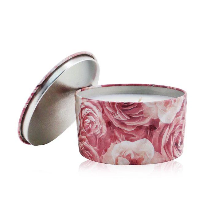 商品Voluspa|Voluspa 双烛芯装饰罐香薰蜡烛 -  玫瑰精油 170g/6oz,价格¥126,第1张图片
