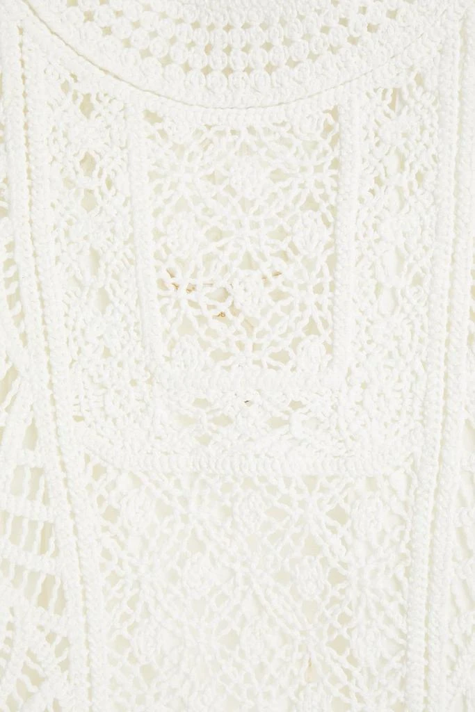商品Maje|Cotton crocheted lace mini dress,价格¥1402,第4张图片详细描述