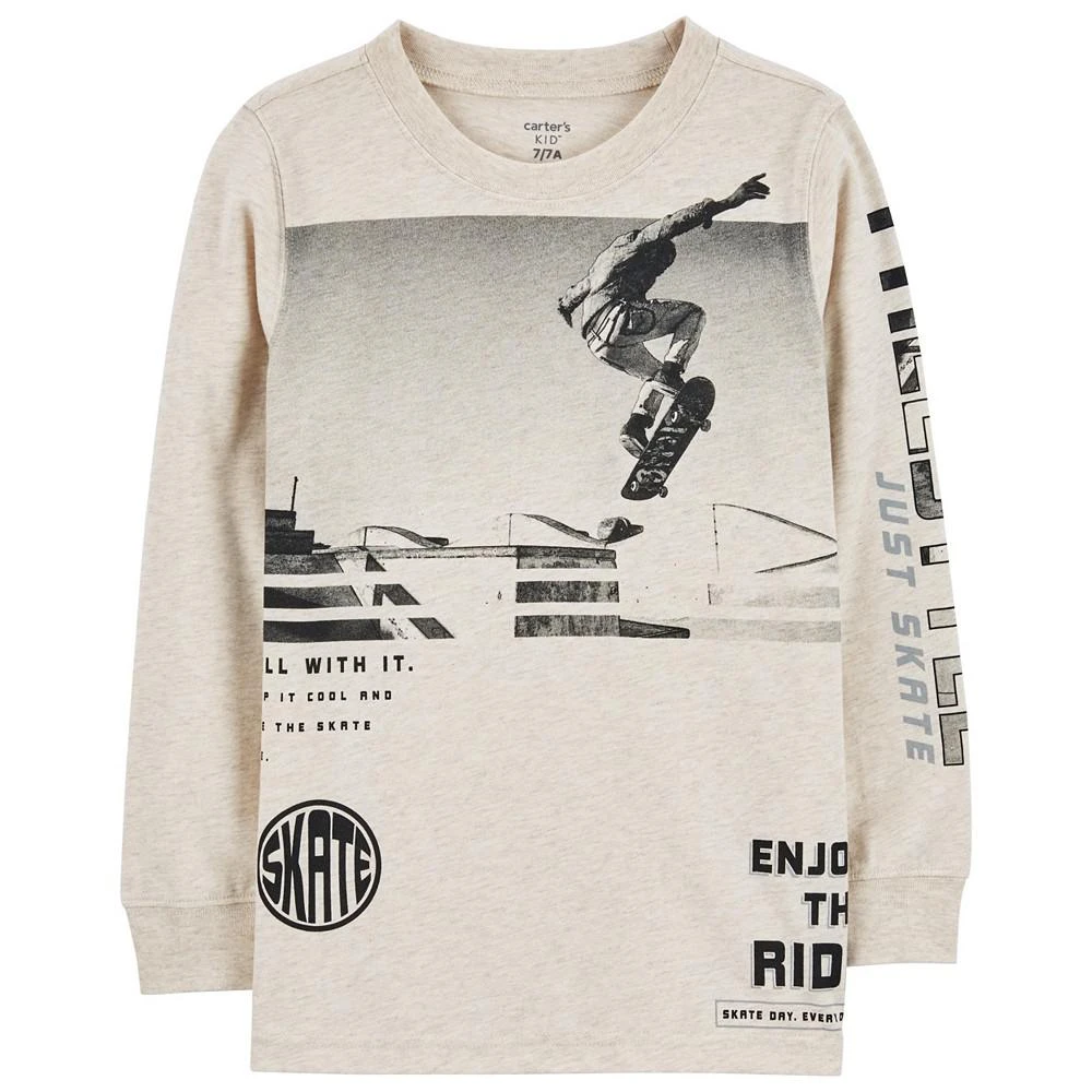 商品Carter's|Little Boys Skate Jersey T-shirt,价格¥147,第1张图片