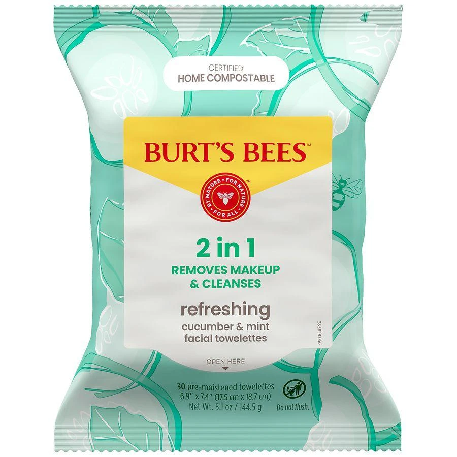 Refreshing Cucumber + Mint, 2-in-1 Pre-Moistened Towelettes Cucumber and Mint 商品