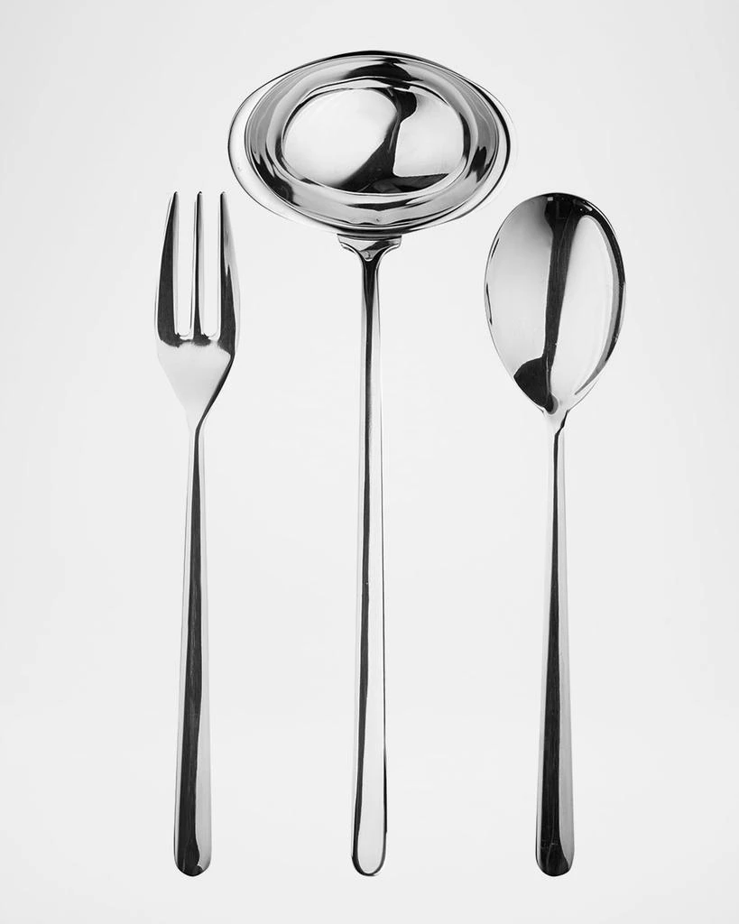 商品Mepra|Linea 3-Piece Serving Utensil Set,价格¥1804,第1张图片
