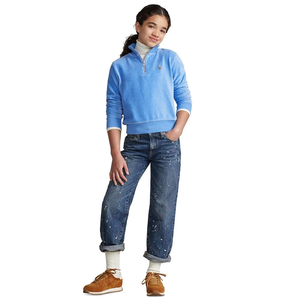 商品Ralph Lauren|Big Girls Corduroy Long Sleeve Pullover,价格¥228,第2张图片详细描述