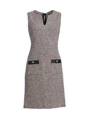 商品Karl Lagerfeld Paris|Jacquard Sheath Dress,价格¥446,第5张图片详细描述