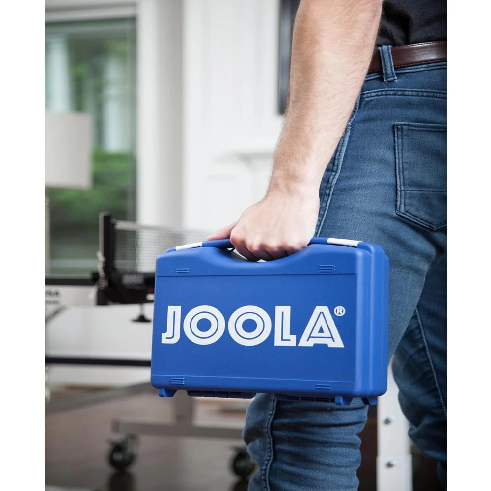商品JOOLA|Tour Competition Table Tennis Case Set Includes 2 Python Rackets 18 Balls,价格¥893,第2张图片详细描述