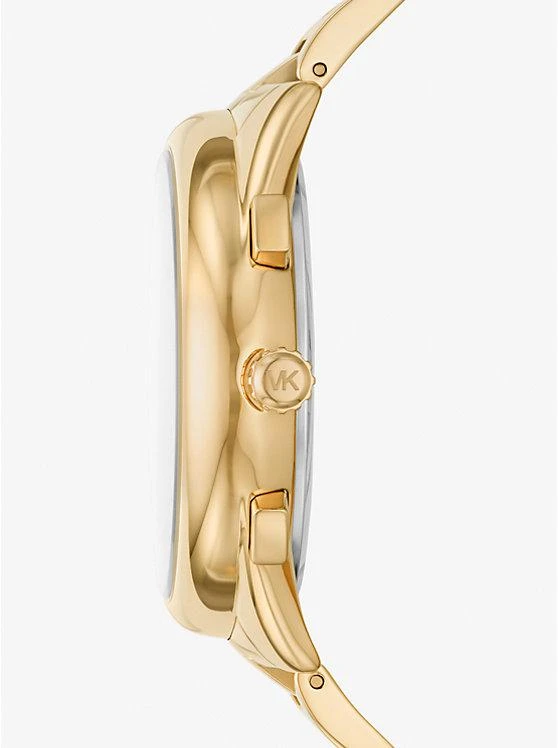 商品Michael Kors|Oversized Janelle Pavé Gold-Tone Watch,价格¥1500,第2张图片详细描述