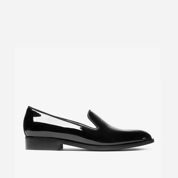 商品Everlane|The E2 漆皮吸烟乐福鞋,价格¥1260,第1张图片