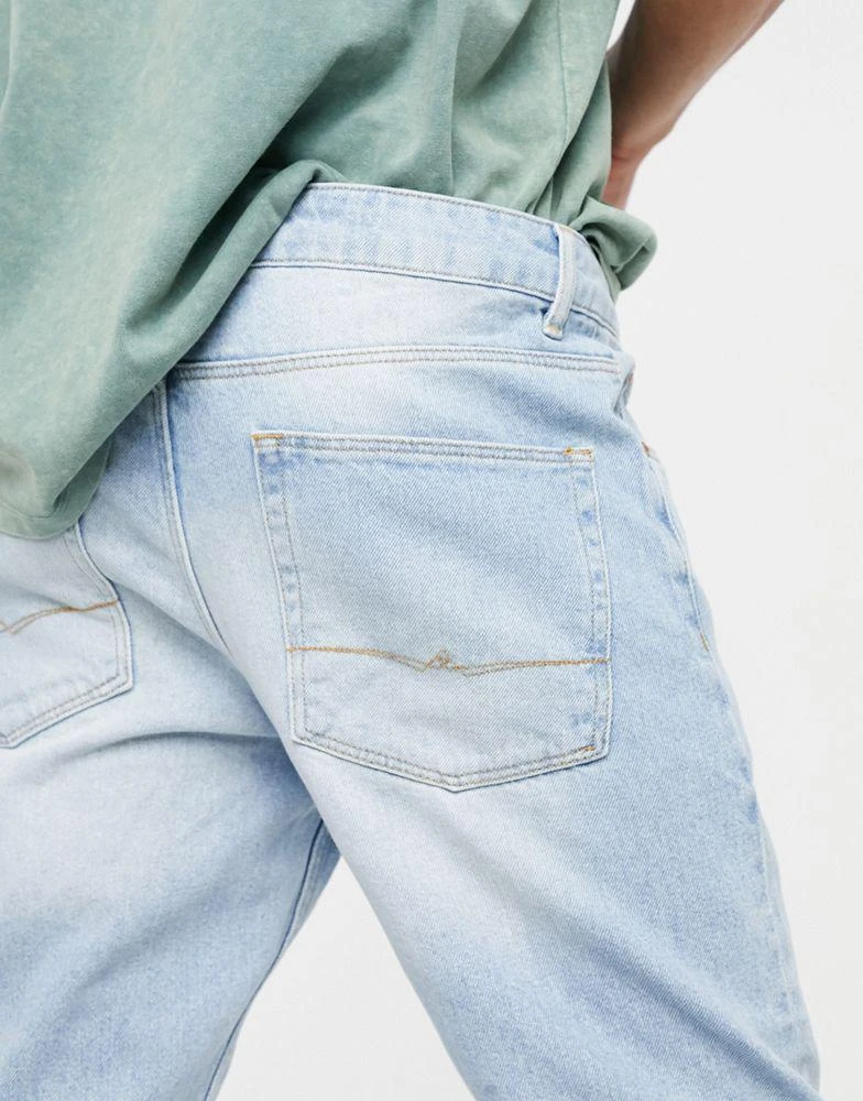 商品ASOS|ASOS DESIGN slim jeans in vintage bleach,价格¥180,第3张图片详细描述