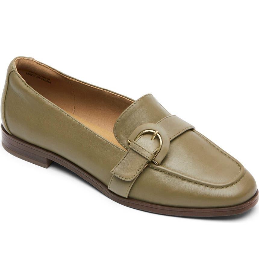 Susana Leather Buckle Loafer商品第1张图片规格展示