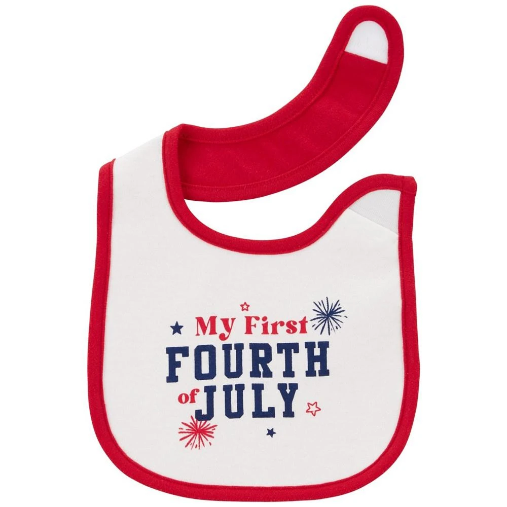 商品Carter's|Baby Boys and Baby Girls 4th Of July Teething Bib,价格¥27,第2张图片详细描述