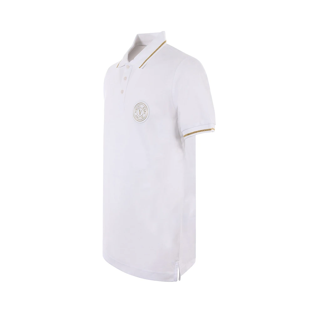 VERSACE 白色男士POLO衫 74GAGT08-CJ01T-G03 商品