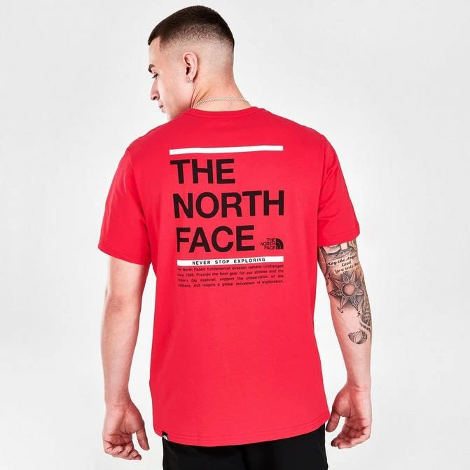 商品The North Face|Men's The North Face Back Hit Graphic Print Short-Sleeve T-Shirt,价格¥112,第1张图片