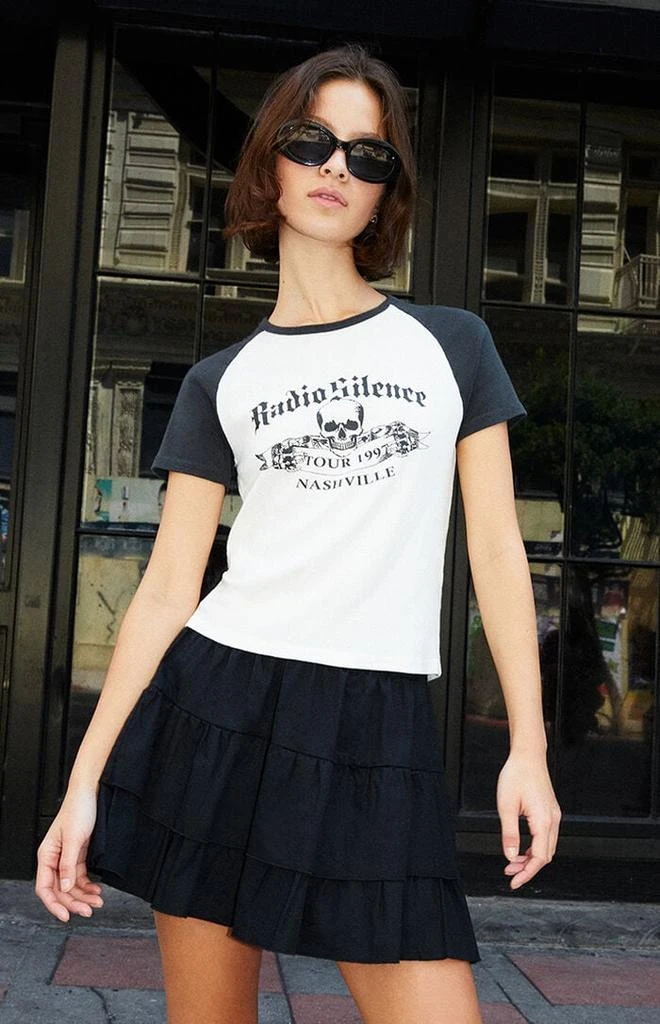 商品John Galt|Radio Silence Raglan T-Shirt,价格¥168,第1张图片