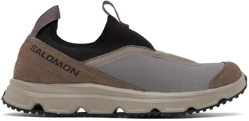 商品Salomon|Taupe & Black RX Snug Sneakers,价格¥384,第1张图片