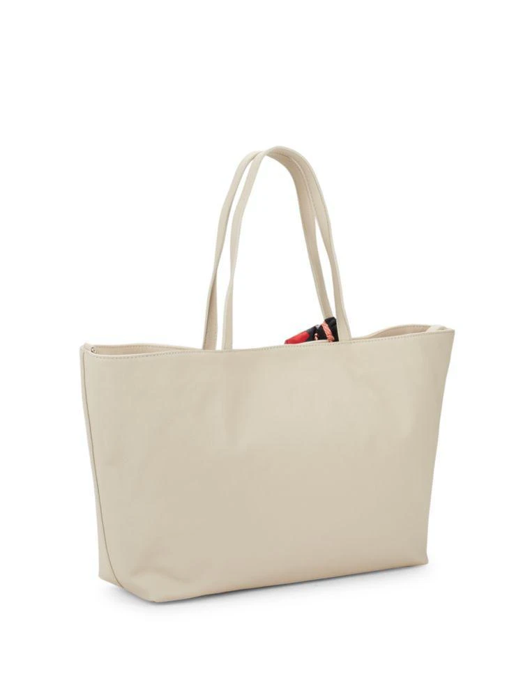 商品Moschino|Faux Leather Logo Tote,价格¥747,第4张图片详细描述