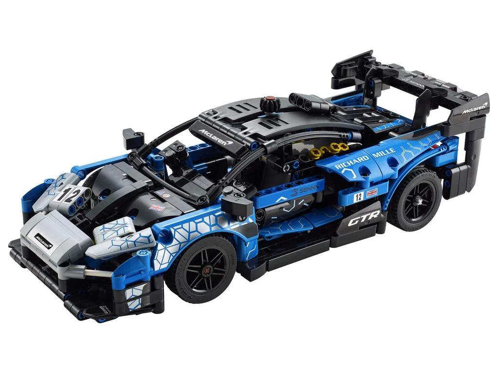 商品LEGO|LEGO Technic McLaren Senna GTR 42123 Toy Car Model Building Kit; Build and Display an Authentic McLaren Supercar, New 2021 (830 Pieces),价格¥368,第1张图片