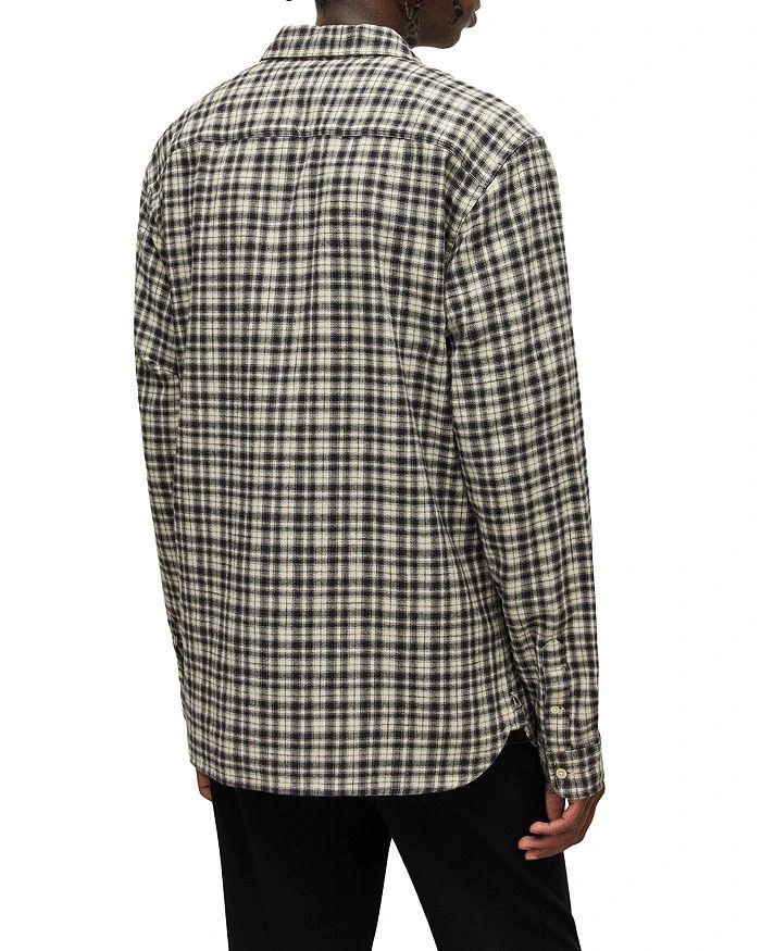 商品ALL SAINTS|Lexington Plaid Long Sleeve Shirt,价格¥504,第3张图片详细描述