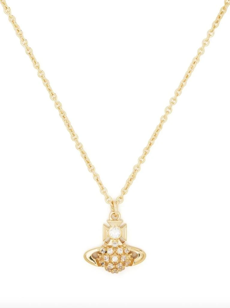 商品Vivienne Westwood|Vivienne Westwood donna bas relief pendant gold,价格¥1262,第1张图片