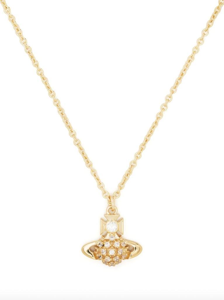 商品Vivienne Westwood|donna bas relief pendant gold,价格¥1281,第1张图片