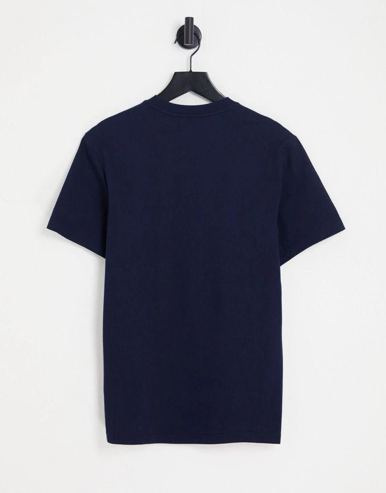 商品Lacoste|Lacoste cut and sew t-shirt in navy/red,价格¥373,第3张图片详细描述