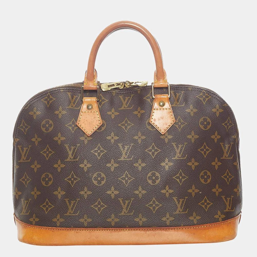 商品[二手商品] Louis Vuitton|Louis Vuitton Brown Monogram Alma PM,价格¥5029,第3张图片详细描述