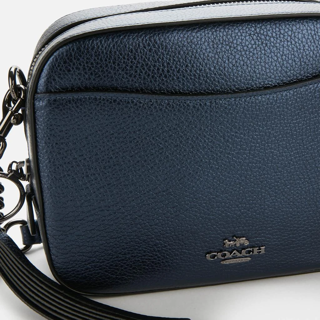 商品Coach|Coach Women's Metallic Leather Camera Bag - Midnight Blue,价格¥2241,第4张图片详细描述
