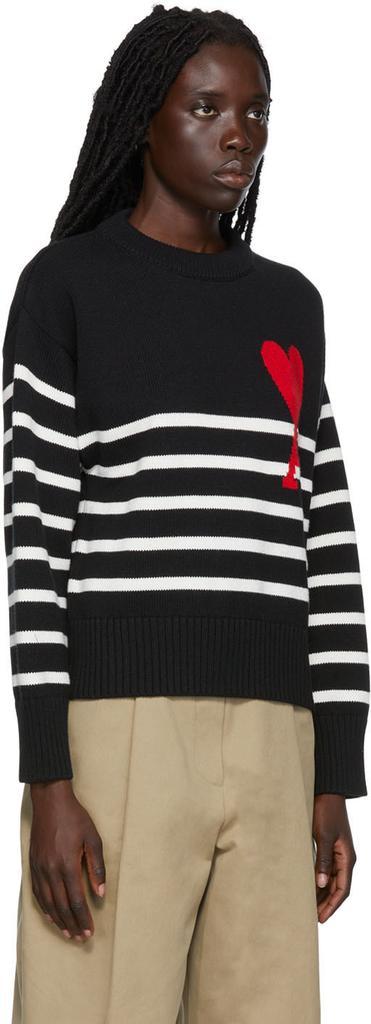 商品AMI|Black Ami de Cœur Sweater,价格¥3957,第4张图片详细描述