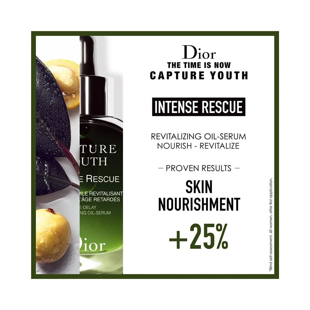 商品Dior|Capture Youth Intense Rescue Age-Delay Revitalizing Oil-Serum,价格¥850,第5张图片详细描述