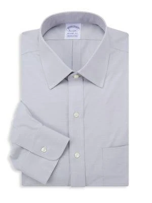 商品Brooks Brothers|Regent-Fit Supima Cotton Dress Shirt,价格¥170,第1张图片