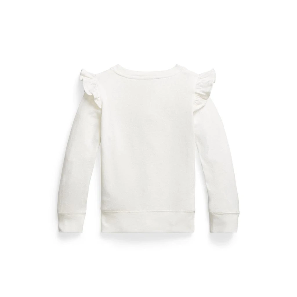 商品Ralph Lauren|Ruffled Spa Terry Sweatshirt (Toddler),价格¥394,第2张图片详细描述