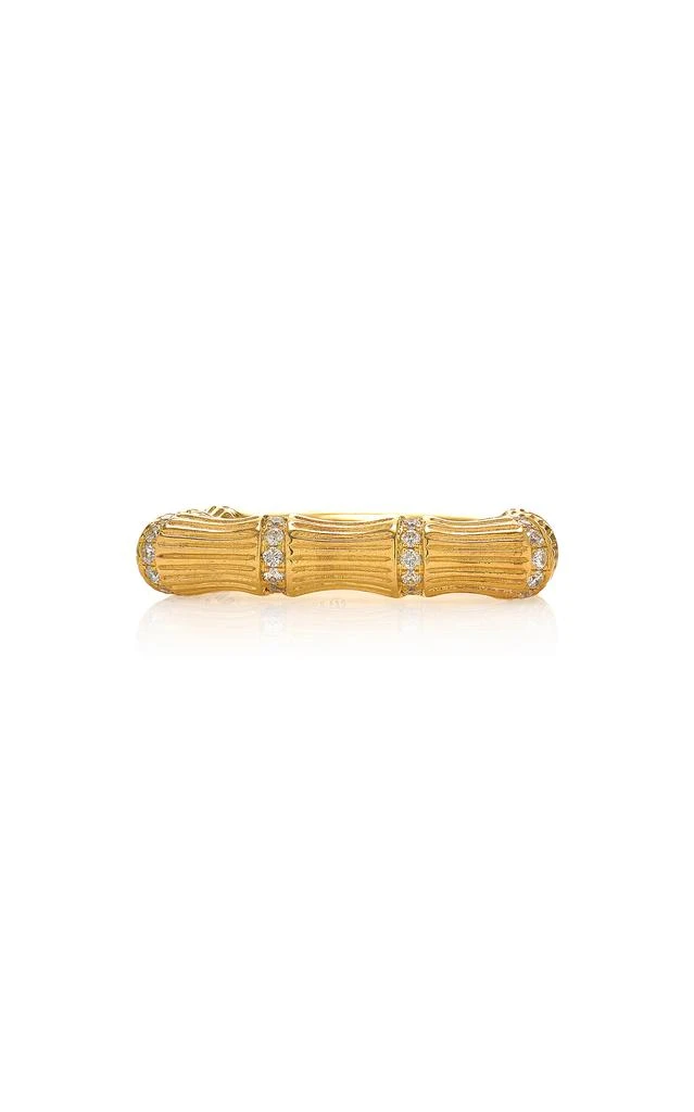 商品Yvonne Leon|Yvonne Leon - 9K Yellow Gold Diamond Ring - Gold - US 7 - Moda Operandi - Gifts For Her,价格¥22302,第1张图片