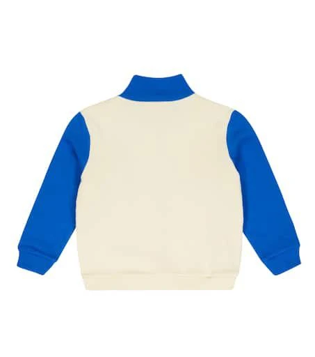 商品Gucci|婴幼儿 — 棉质针织运动夹克,价格¥3181,第2张图片详细描述