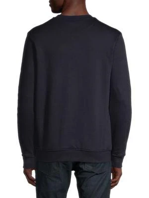 商品Bally|巴利男士棉质条纹拼色套头卫衣,价格¥1049,第2张图片详细描述