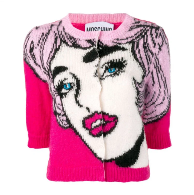 商品Moschino|MOSCHINO 红色女士针织衫/毛衣 09075402-1209,价格¥2011,第1张图片
