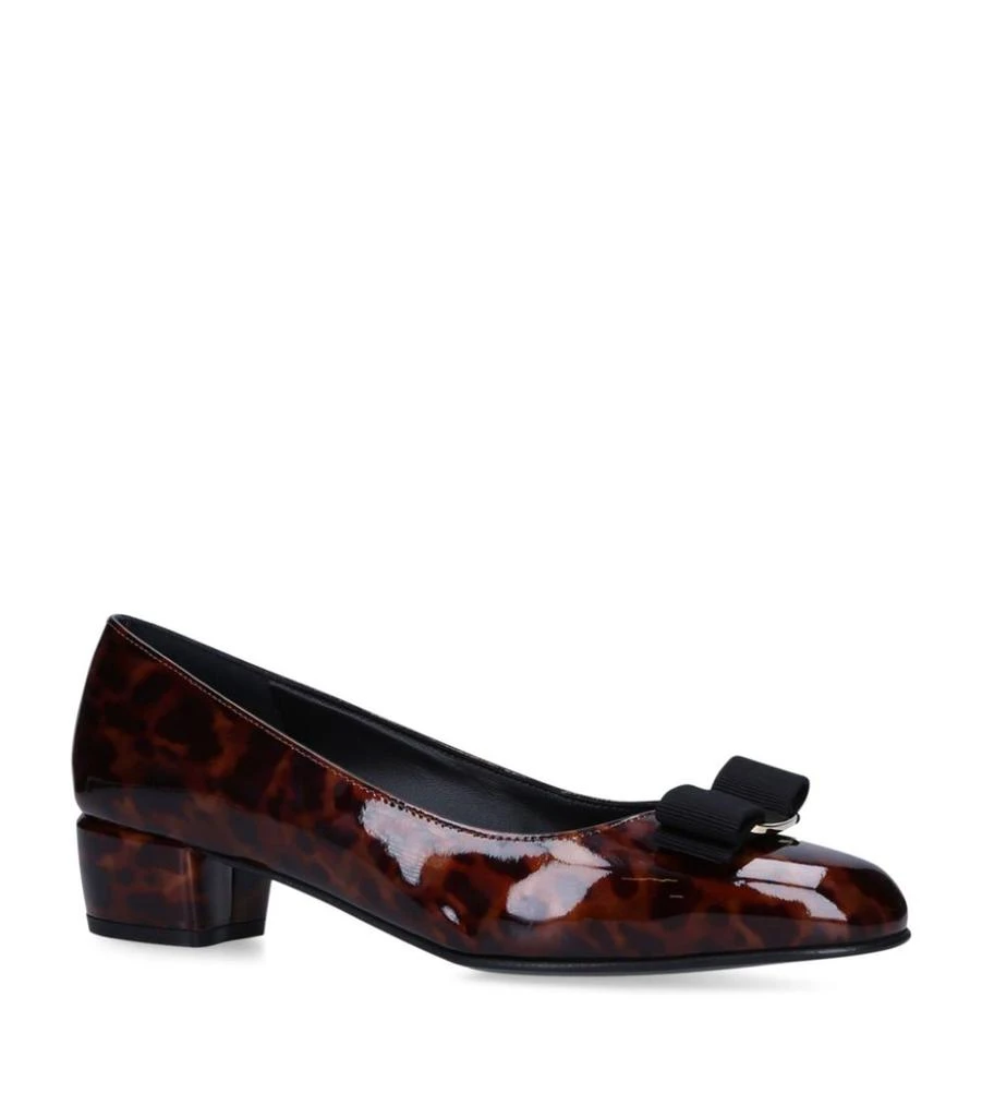 商品Salvatore Ferragamo|Patent Vara Tuga Pumps 30,价格¥5349,第1张图片