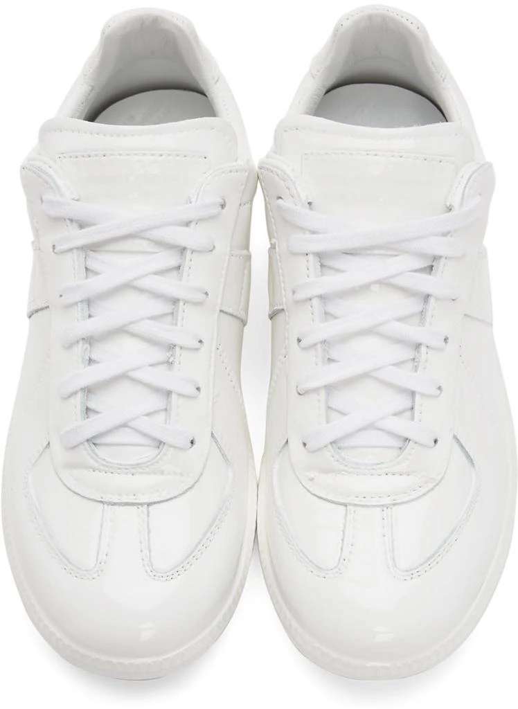 商品MAISON MARGIELA|White Rubber Replica Low Sneakers,价格¥3419,第5张图片详细描述