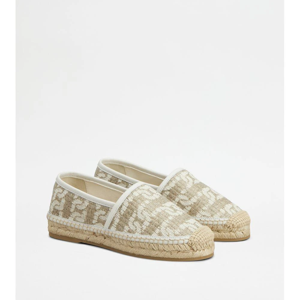 商品Tod's|Kate Espadrilles in Canvas and Leather,价格¥2580,第2张图片详细描述