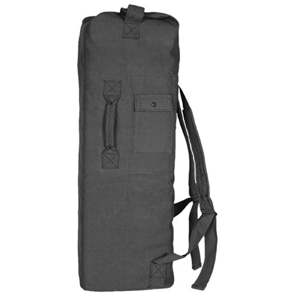 40-36 BLACK     Two Strap Duffel Bag image 2