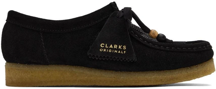 商品Clarks|Black Wallabee Derbys,价格¥734,第1张图片