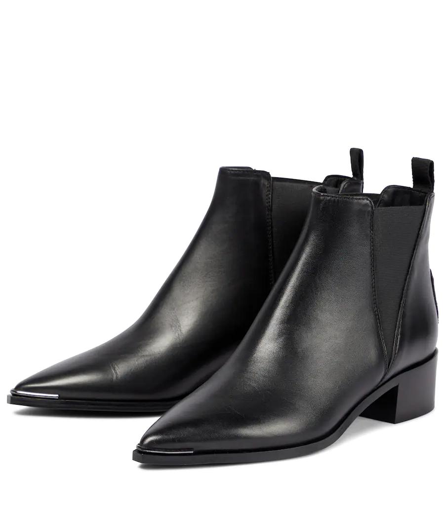 Jensen leather ankle boots商品第5张图片规格展示