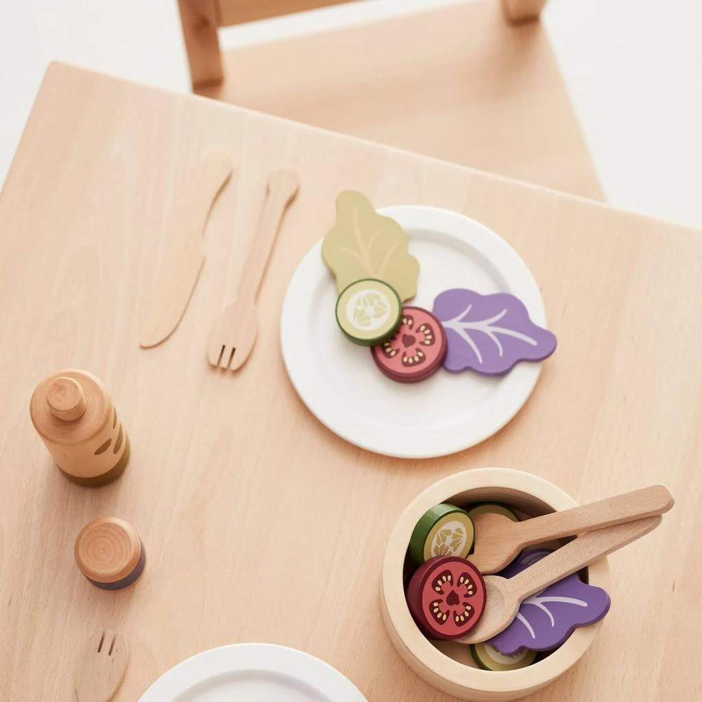 商品Kids Concept|Kids Concept Kid's Hub Salad set,价格¥153,第5张图片详细描述