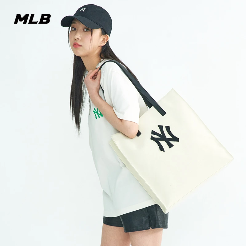 【官方防伪验证 国内发】MLB22春季新款 帆布包肩包休闲包 男女同款  3AORM022N 商品