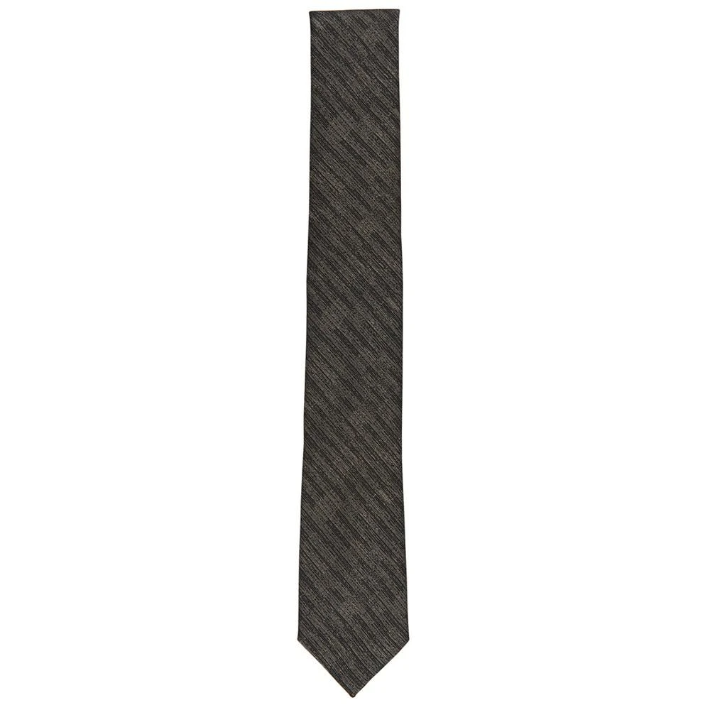 商品Bar III|Men's Joy Skinny Striae Stripe Tie, Created for Macy's,价格¥88,第2张图片详细描述