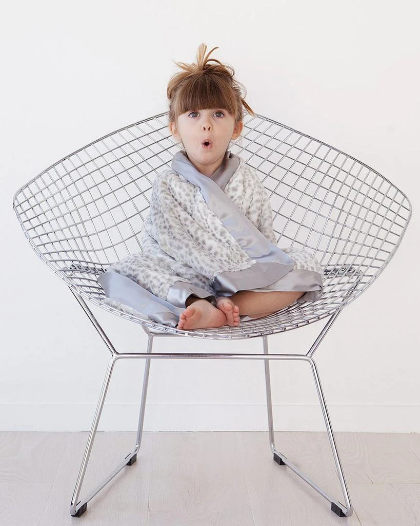 商品Little Giraffe|Luxe™ Faux Fur Leopard Blanket - Baby,价格¥734,第2张图片详细描述