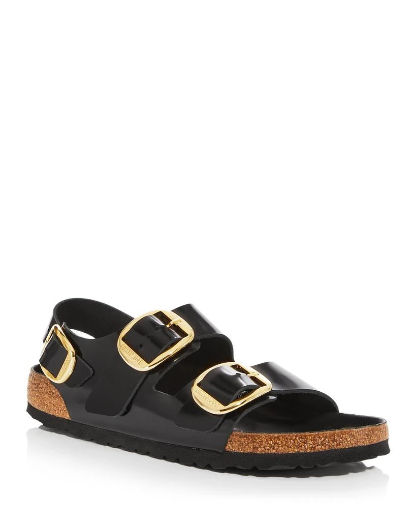 商品Birkenstock|Women's Milano High Shine Big Buckle Sandals,价格¥1328,第1张图片