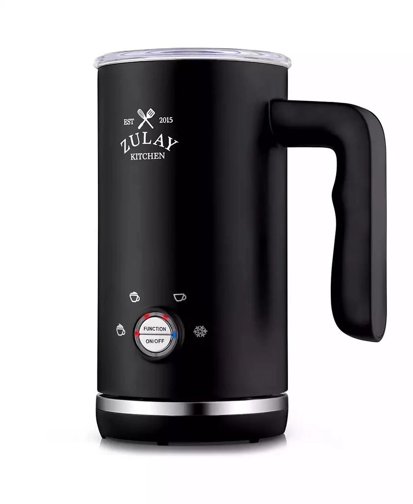 商品Zulay Kitchen|Milk Frother Electric Heater - Automatic 4-in-1 Function Milk Steamer For Hot & Cold,价格¥418,第1张图片