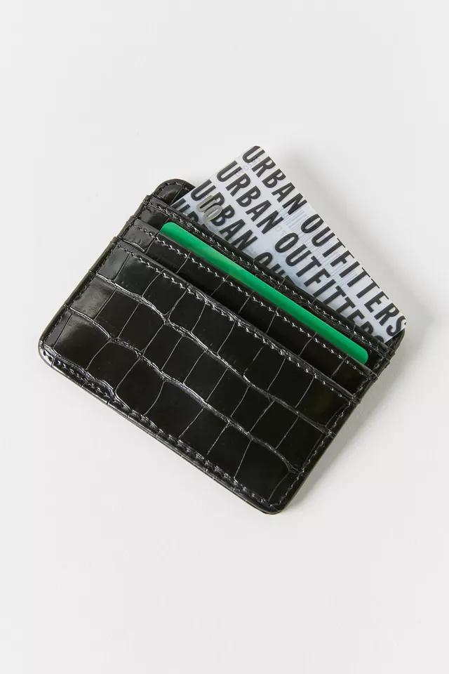 商品Urban Outfitters|Billie Croc Cardholder,价格¥74,第1张图片